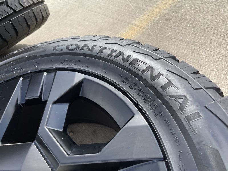 18" Kia Telluride X-PRO OEM wheels rims Sorento Sedona CONTINENTAL 2026 2027 NEW Texas Truck Tire