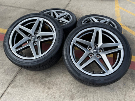 19" Ford Mustang Stealth GT OEM 10595 wheels rims 2024 2025 2026 2027 NEW Texas Truck Tire