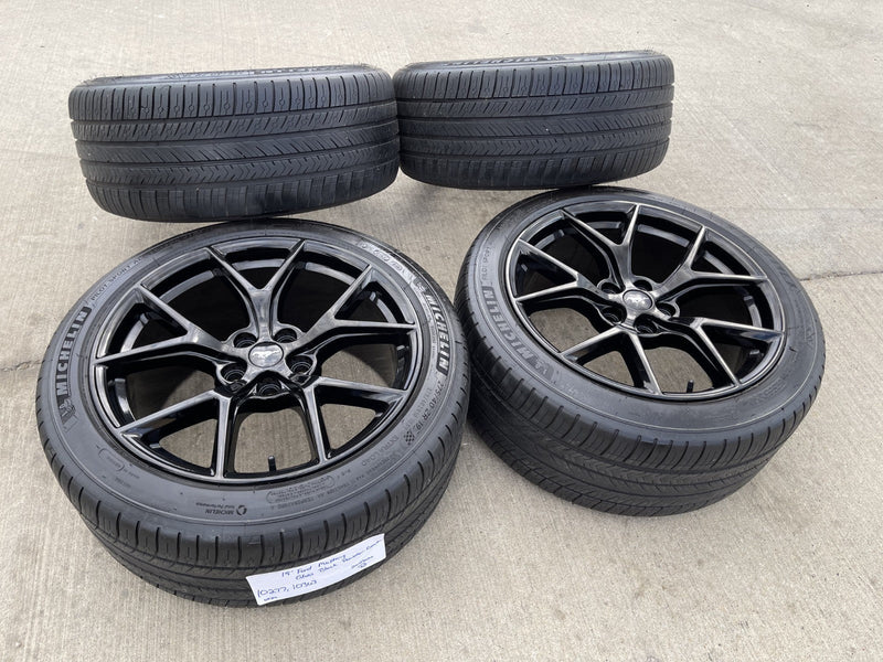 19" Ford Mustang GT Track Pack OEM 10277 10363 wheels rims tires MICHELIN Texas Truck Tire