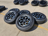 18" Ford Bronco wheels rims black 95213 Ranger 2022 2023 2024 2025 NEW Texas Truck Tire
