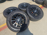 18" Toyota Land Cruiser OEM 95953 wheels rims BLACK Tundra Sequoia A/T NEW Texas Truck Tire