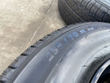 18" Jeep Wrangler SMOKY MOUNTAIN Black OEM 9198 wheels rims tires MICHELIN NEW Texas Truck Tire