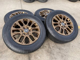 20" Toyota Tundra TRD OEM wheels rims BRONZE TSS 95295 Sequoia NEW Texas Truck Tire