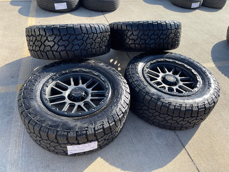 20" Ford F-150 ROUSH OEM Vision 111 Nemesis rims wheels Expedition FALKEN 35" Texas Truck Tire
