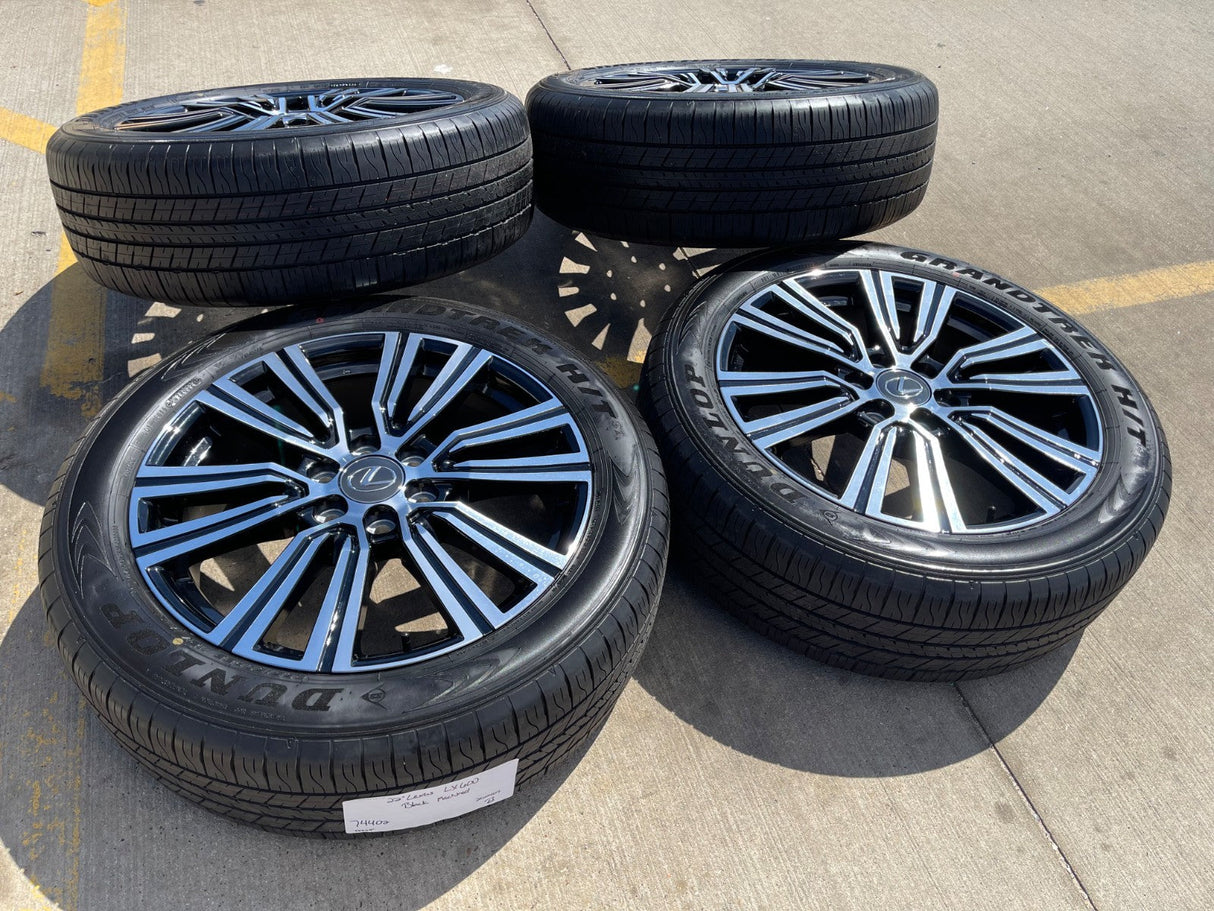 22" Lexus LX600 OEM wheels rims 74402 Toyota Tundra Sequoia 2025 2026 2027 Texas Truck Tire