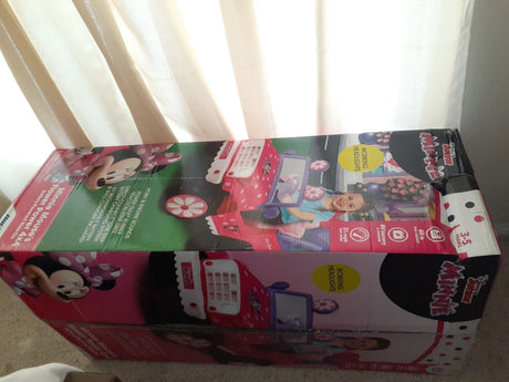 Minnie Mouse Electric Ride-On Pink Flower Power 6V 4x4 Brand New in Packaging