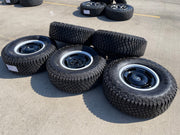 17" Ford Bronco HERITAGE Edition wheels rims white 2025 2026 GOODYEAR 35" Texas Truck Tire