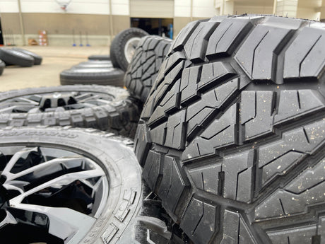 20" Chevy Silverado Trail Boss GMC AT4 2500 OEM 94030 wheels rims NIRTO 34" Texas Truck Tire