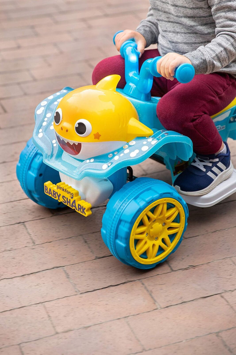 Electric Baby Shark Quad for Kids Ages 2-5