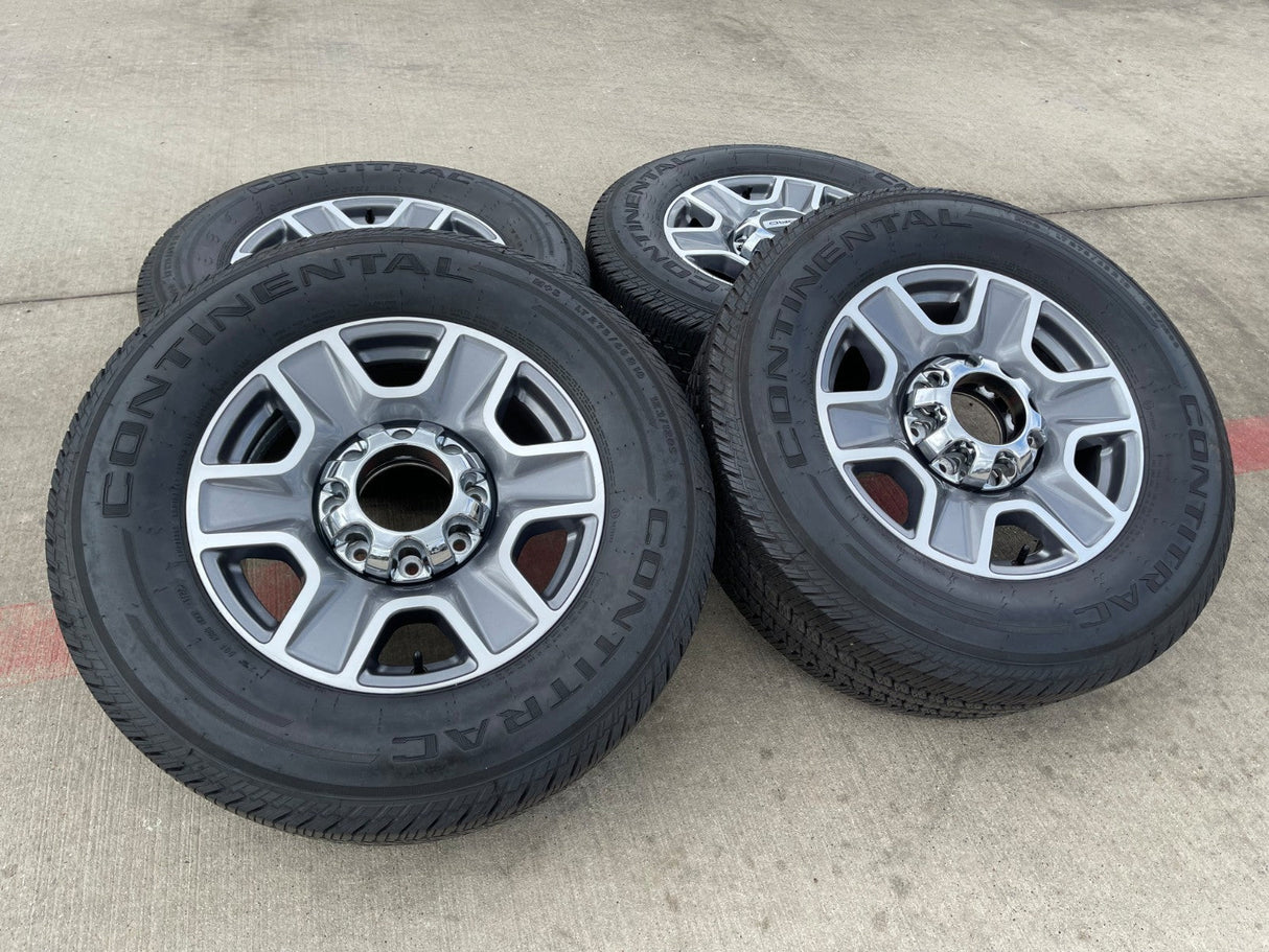 18" Ford F-250 F-350 Lariat FX-4 OEM wheels 10480 10298 tires NICE Texas Truck Tire