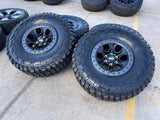 17" Ford F-150 Raptor OEM BEADLOCK rims wheels 10459 95210 M/T2 37" tires NEW Texas Truck Tire