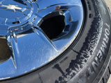 20" Chevy Silverado Tahoe OEM wheels rims 5651 CHROME DISCOUNTED Texas Truck Tire