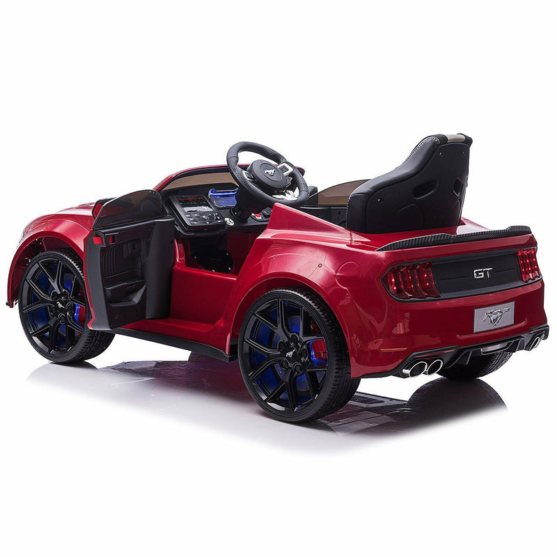 24V Children's Boys Ride-On Ford Mustang GT Custom Edition Car with Dual High-Powered Motors and Remote Control