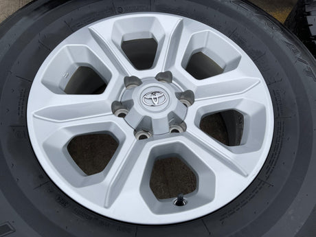 17" 4Runner Toyota Tacoma OEM wheels rims 75153 FJ DUELER A/T Texas Truck Tire