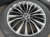 22" Infiniti QX80 QX56 Nissan Titan OEM wheels rims 73807 tires NEW Texas Truck Tire