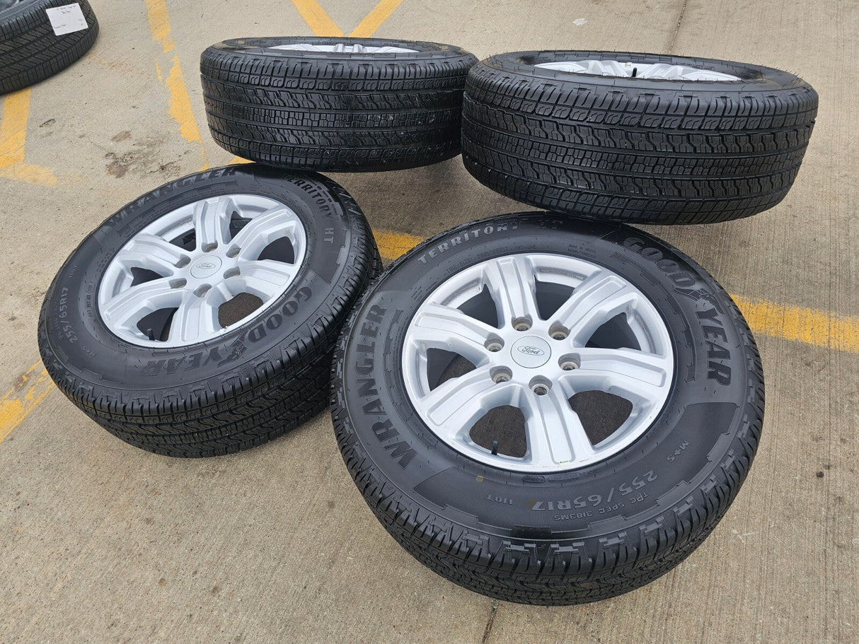 17" Ford Ranger Bronco wheels rims OEM 10228 tires 2022 2023 2024 2025 2026 Texas Truck Tire