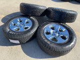 18" Ram 1500 OEM CHROME 2669 wheels rims 2021 2022 2023 2024 2025 2026 GOODYEAR Texas Truck Tire