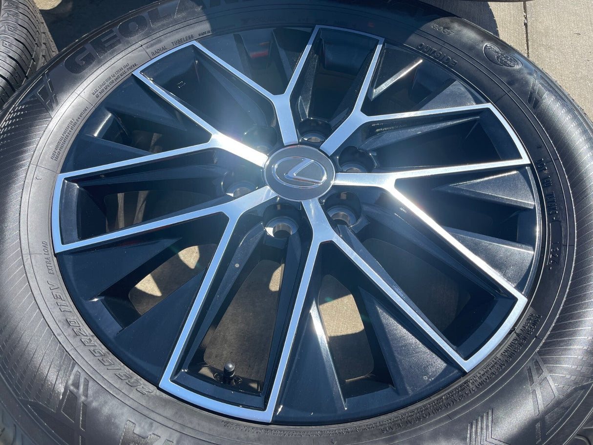 20" Lexus GX550 OEM wheels rims Toyota Land Cruiser Tundra 10545 LX600 2025 NEW Texas Truck Tire