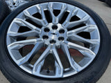 24" Chevy Tahoe LTZ GMC Yukon Sierra Denali OEM wheels rims tires 2025 2026 NEW Texas Truck Tire
