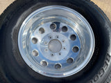 17" Dodge Ram 3500 DUALLY OEM wheel rim 2415 REAR ALCOA 2016 2017 2018 8x165 Texas Truck Tire