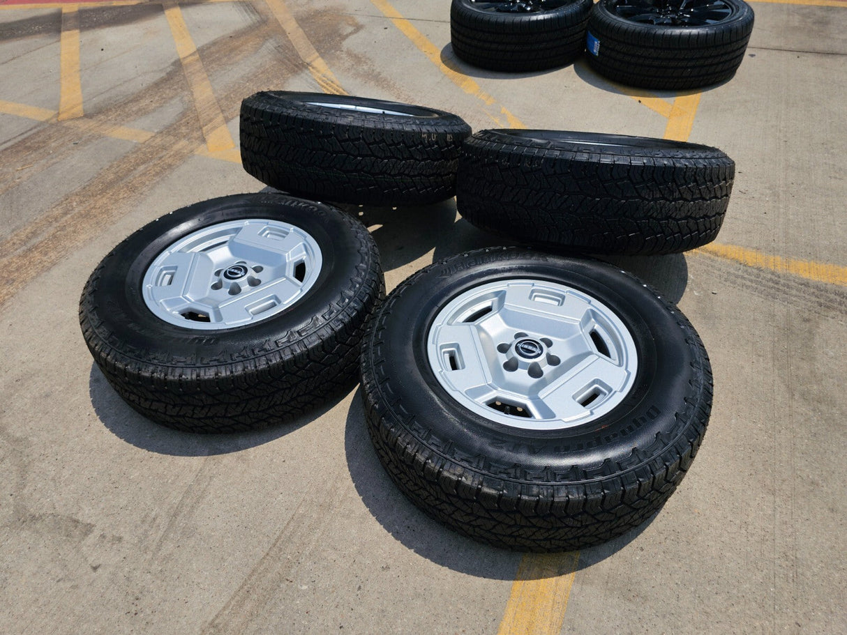 17" Nissan Frontier OEM Retro Hardbody Edition 62783 wheels rims 2024 2025 NEW Texas Truck Tire