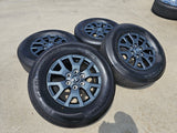 17" Toyota 4Runner Tacoma TRD OEM 94254 10637 wheels rims 2025 2026 NEW Texas Truck Tire