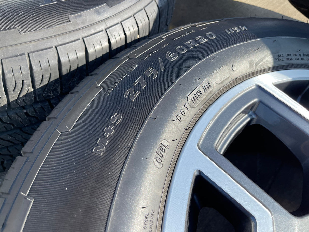 20" Ford F-150 LARIAT OEM 95864 rims wheels Expedition 2024 2025 2026 GOODYEAR Texas Truck Tire