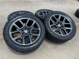 22" Dodge Ram 1500 OEM LIMITED Laramie wheels rims 2725 2684 NITTO 33" Texas Truck Tire