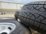 17" Ford F-150 OEM rims wheels 3857 tires steel 2023 2024 2025 PIRELLI A/T NEW Texas Truck Tire