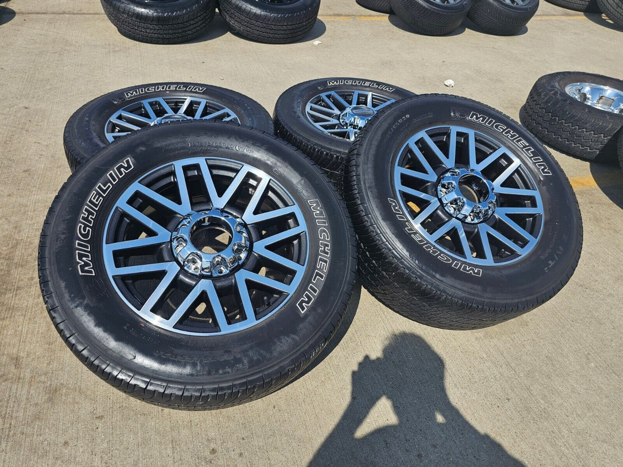 20" Ford F-250 F-350 OEM 10104 rims wheels 2017 2018 2019 2021 2022 2023 2024 Texas Truck Tire