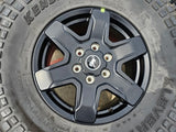 (4) 17" Ford Bronco wheels rims 95292 10383 SASQUATCH Ranger KENDA 37" Texas Truck Tire