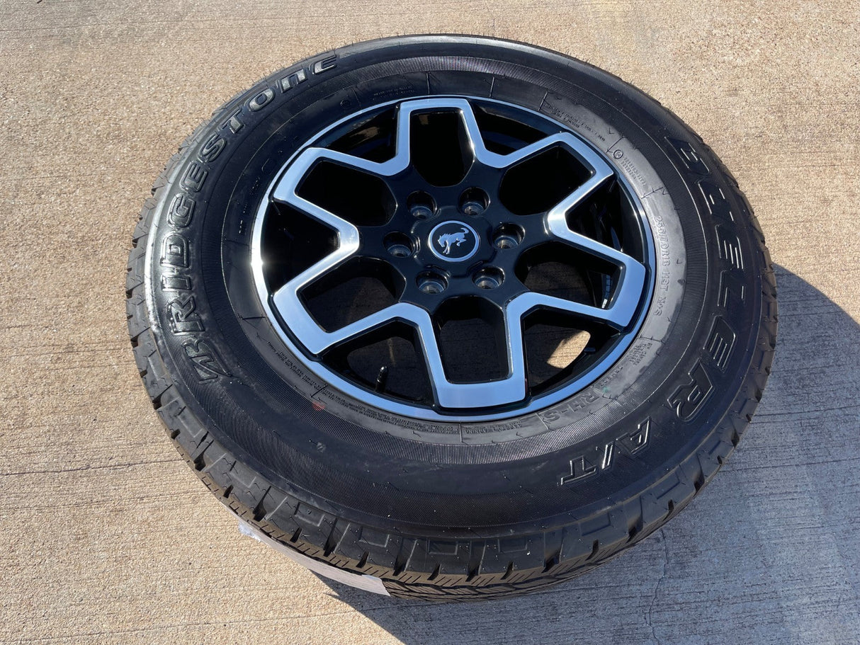 18" Ford Bronco wheel rim 95213 10389 Ranger spare 2021 2022 2023 2024 2025 NEW Texas Truck Tire