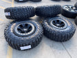 17" Ford F-150 Raptor OEM BEADLOCK rims wheels 10459 95210 M/T2 37" tires NEW Texas Truck Tire
