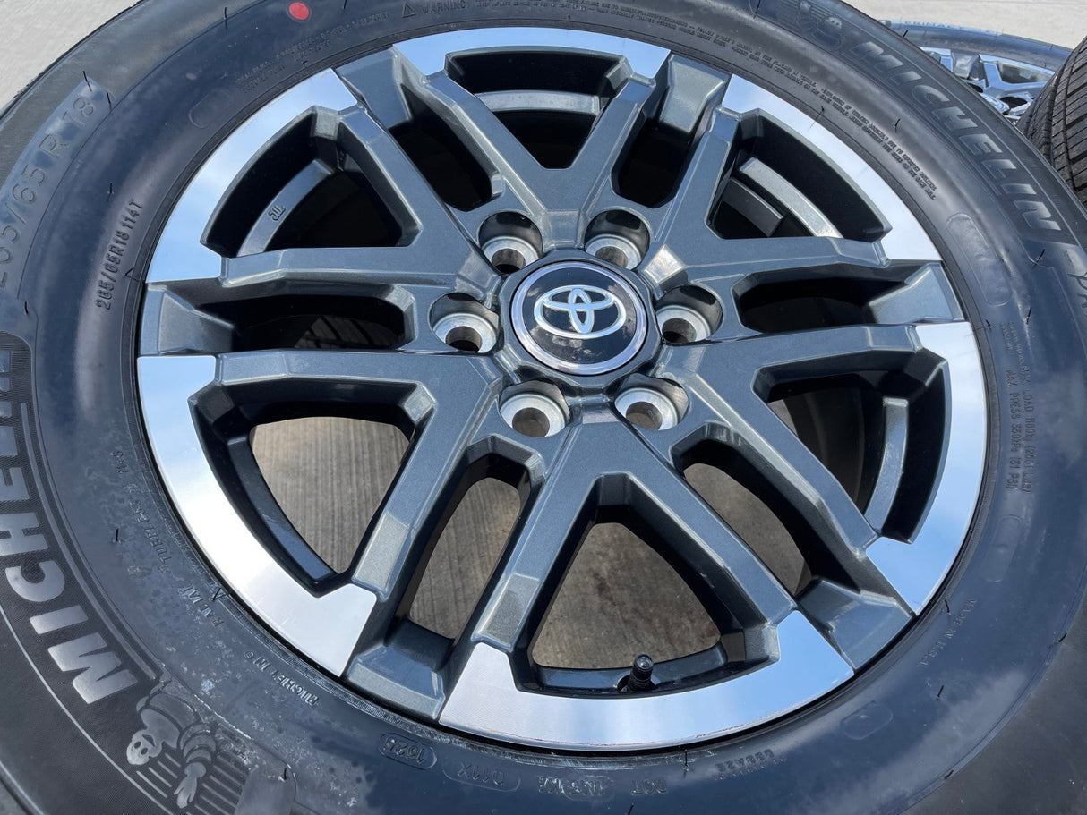 18" Toyota Tacoma 4Runner LIMITED OEM 10641 wheels rims 2024 2025 2026 NEW Texas Truck Tire