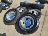 17" Ford F-350 Dually OEM 10477 10478 rims wheels 2023 2024 2025 2026 MICHELIN Texas Truck Tire