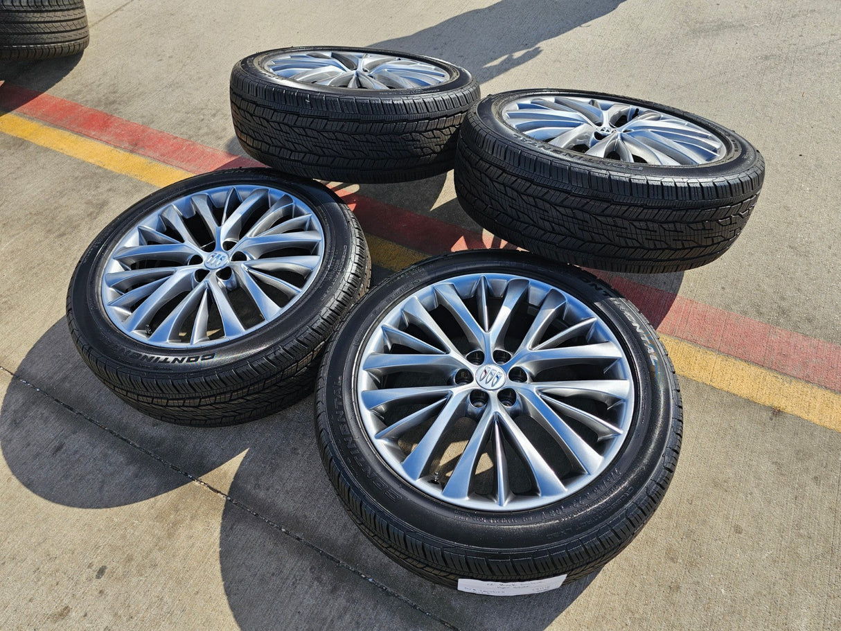 22" Buick Enclave OEM 90043 wheels rims Blazer Acadia Traverse XT6 2025 2026 NEW Texas Truck Tire