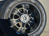 20" Dodge Ram 1500 OEM Laramie Black 2680 wheels rims 2022 2023 2024 2025 2026 Texas Truck Tire