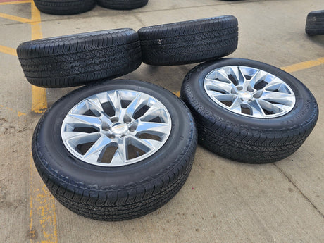 20" Chevy Tahoe Silverado LTZ 5920 OEM wheels rims Yukon 2023 2024 2025 2026 Texas Truck Tire