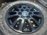 18" Toyota Land Cruiser OEM 95953 wheels rims BLACK Tundra Sequoia A/T NEW Texas Truck Tire