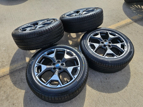 17" Subaru XV Crosstrek OEM 68855 wheels rims tires 2022 2023 2024 2025 2026 NEW Texas Truck Tire