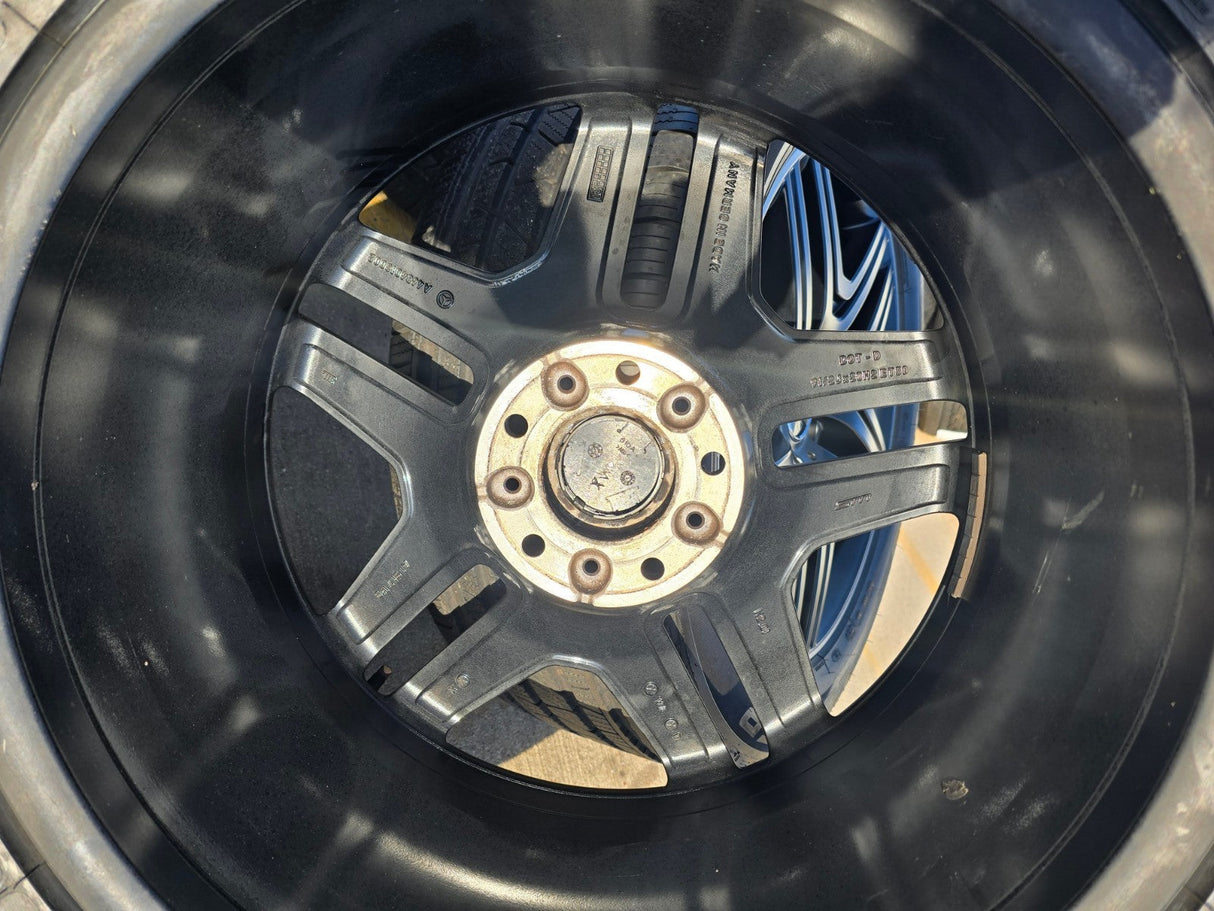 20" Mercedes G Wagon G63 AMG OEM 85326 black wheels rims tires NICE Texas Truck Tire