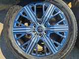 22" Toyota Tundra Sequoia OEM wheels rims 75282 Land Cruiser GX550 CAPSTONE Texas Truck Tire