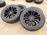 22" Jeep Grand Wagoneer OEM 9279 Obsidian rims wheels RAM 1500 2023 2024 2025 Texas Truck Tire