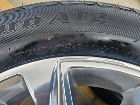 20" Chevy Tahoe Silverado LTZ 5920 OEM wheels rims Yukon 2023 2024 2025 2026 Texas Truck Tire