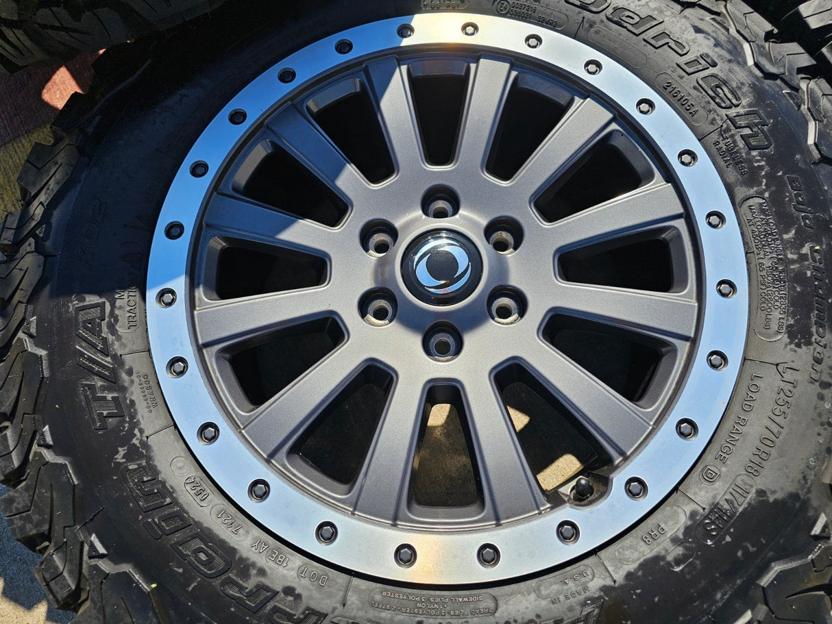 (4) 18" INEOS Grenadier OEM wheels rims beadlock 2023 2024 2025 2026 BFG KO2 Texas Truck Tire