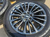 22" Cadillac Escalade V Platinum OEM 4883 95479 wheels rims MICHELIN NEW Texas Truck Tire
