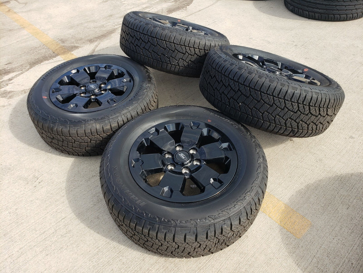 18" Ford Ranger TREMOR Bronco OEM black wheels rims 10282 NEW Texas Truck Tire