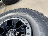 17" Ford F-150 Raptor OEM BEADLOCK rims wheels 10459 95210 BFG KO2 37" tires NEW Texas Truck Tire