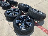 22" Chevy Tahoe Silverado Suburban RST OEM wheels rims 96951 tires NEW Texas Truck Tire