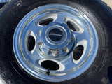16" Ford F-250 F-350 Excursion OEM 3408 polished wheels rims tires Texas Truck Tire